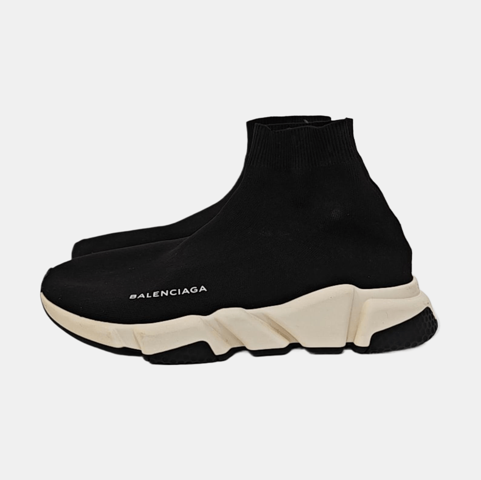 Balenciaga Balenciaga Black Knit Speed Sock Boots EU 40 Size US 7 / EU 40 - 6 Thumbnail