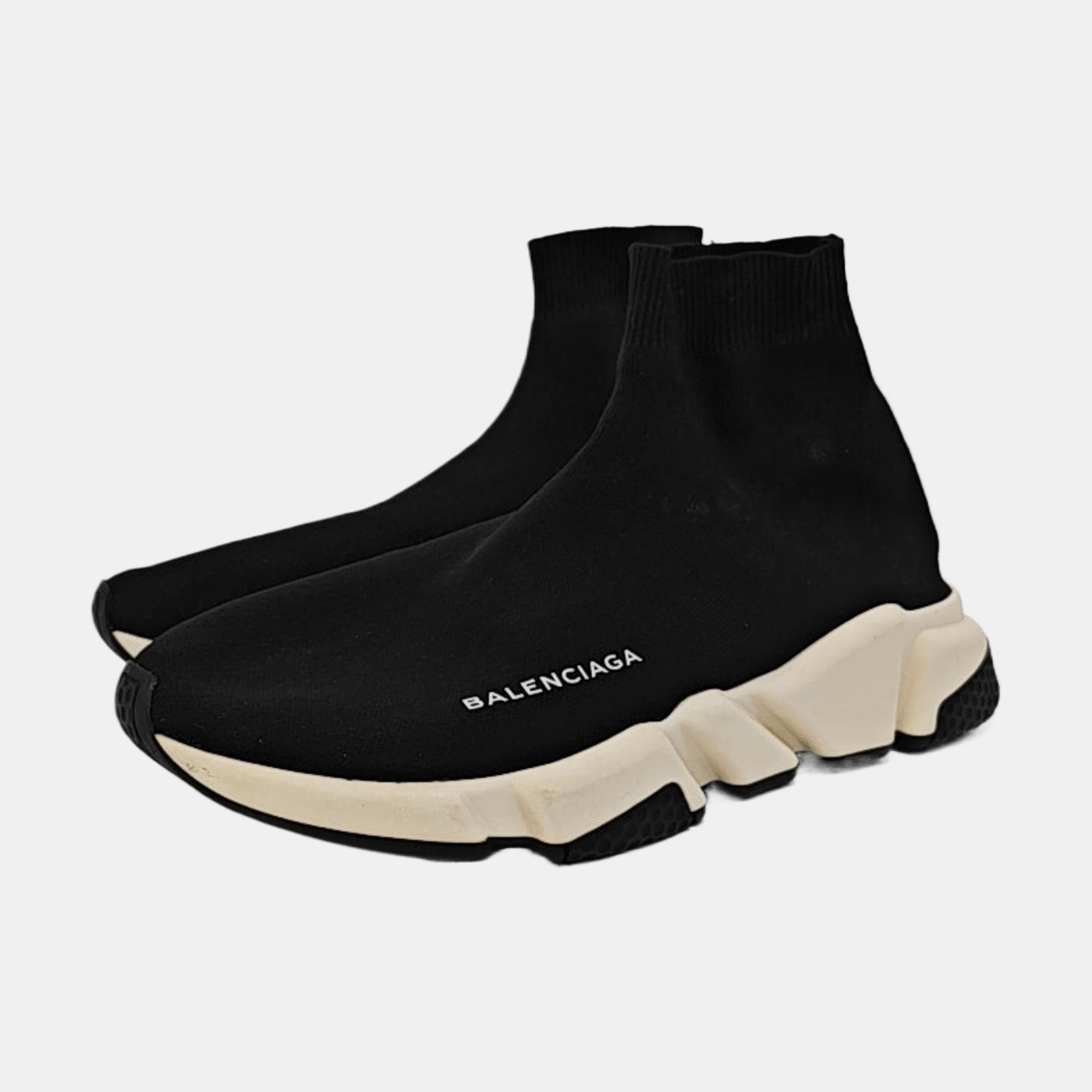 Balenciaga Balenciaga Black Knit Speed Sock Boots EU 40 Size US 7 / EU 40 - 2 Thumbnail