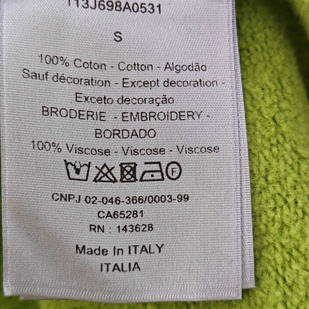 Dior Dior Homme Green CD Logo Hoodie Size S Size US S / EU 44-46 / 1 - 4 Thumbnail