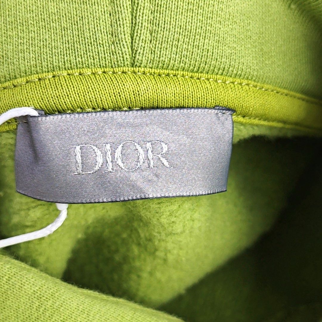 Dior Dior Homme Green CD Logo Hoodie Size S Size US S / EU 44-46 / 1 - 6 Thumbnail