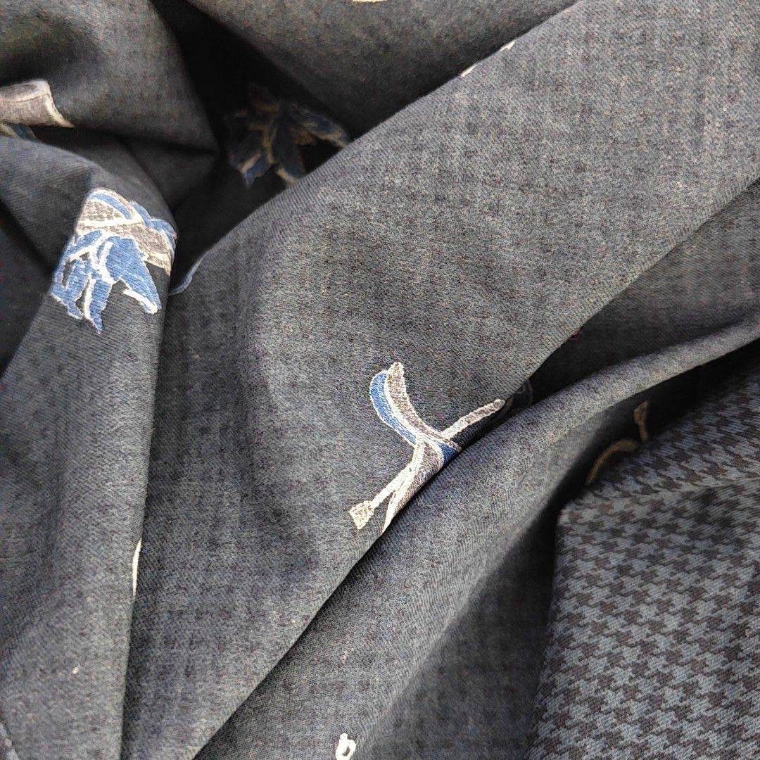 Hermes Hermès Equestrian Print Houndstooth Shirt 40 Size US XXS / EU 40 - 4 Thumbnail