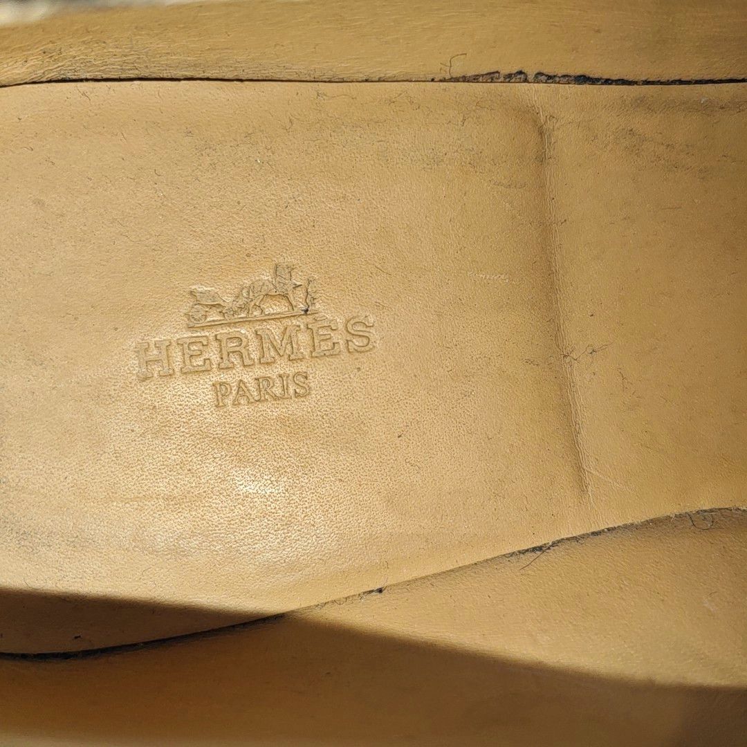 Hermes Hermès Leather Low-Top Sneakers 42 Size US 9 / EU 42 - 8 Thumbnail