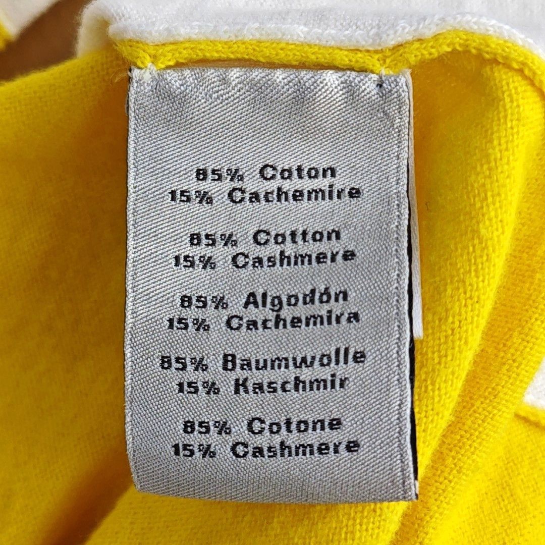 Hermes Hermès Two-Tone Cotton Cashmere Knit Top L Size US L / EU 52-54 / 3 - 3 Thumbnail
