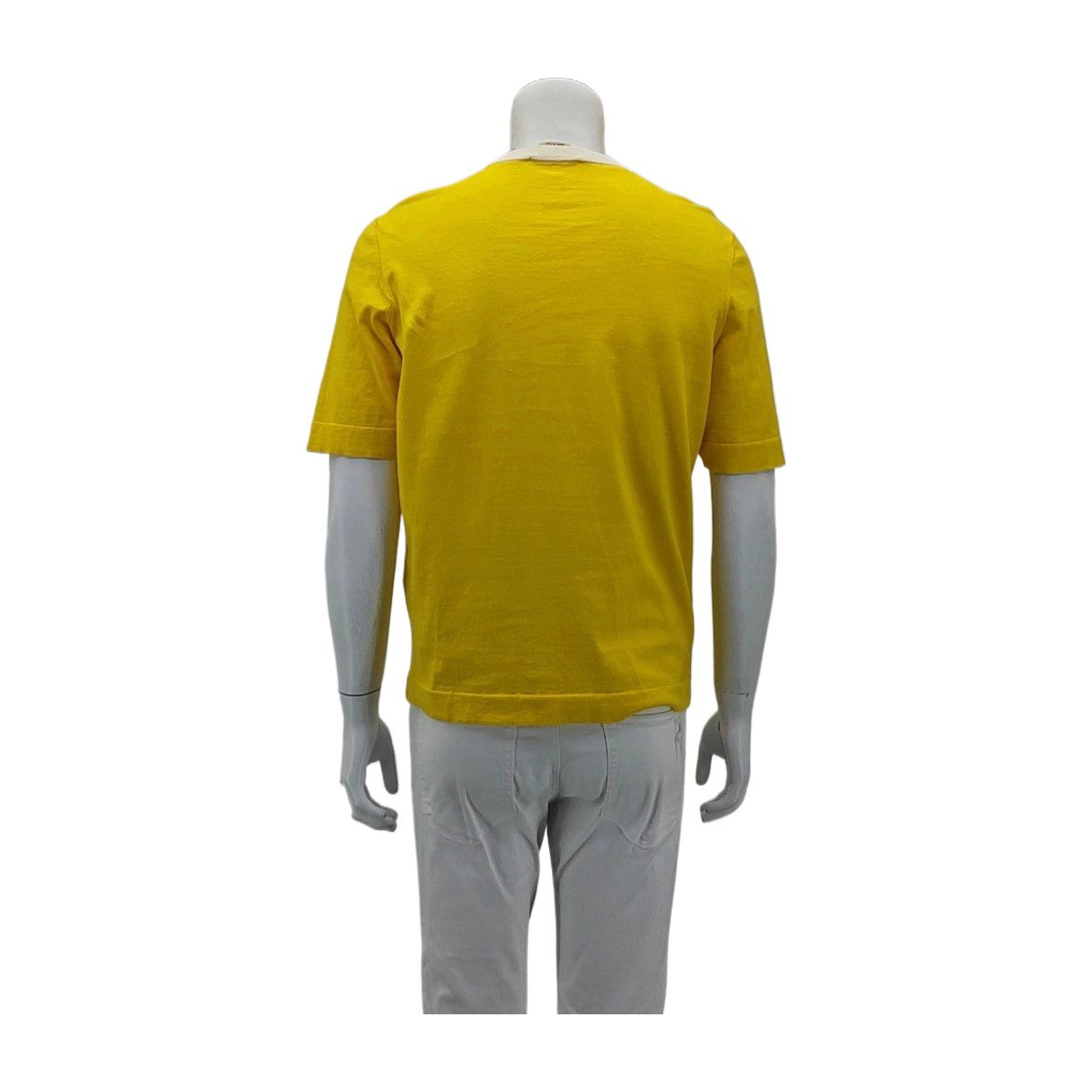 Hermes Hermès Two-Tone Cotton Cashmere Knit Top L Size US L / EU 52-54 / 3 - 2 Thumbnail