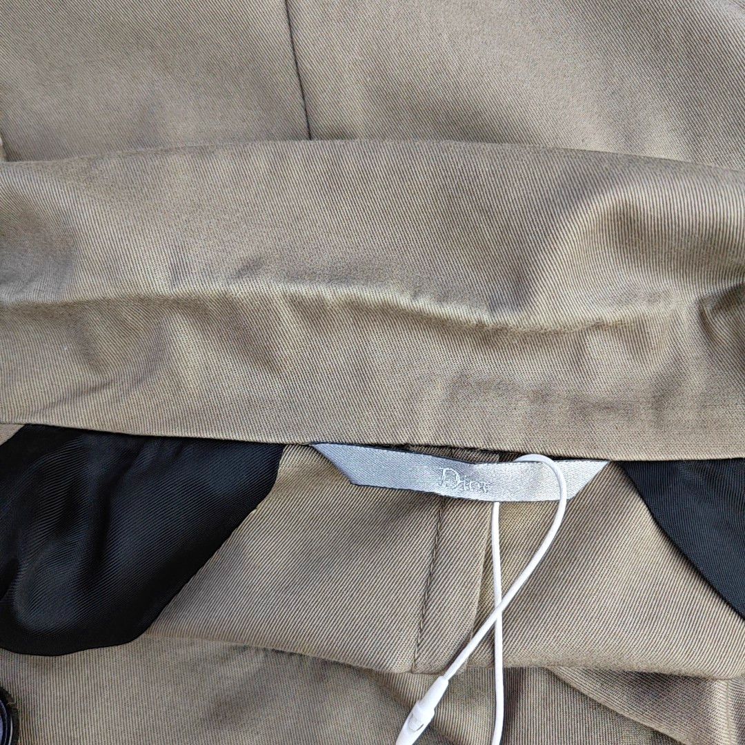 Dior Dior Homme Khaki Double Breasted Jacket Size 44 Size US S / EU 44-46 / 1 - 4 Thumbnail