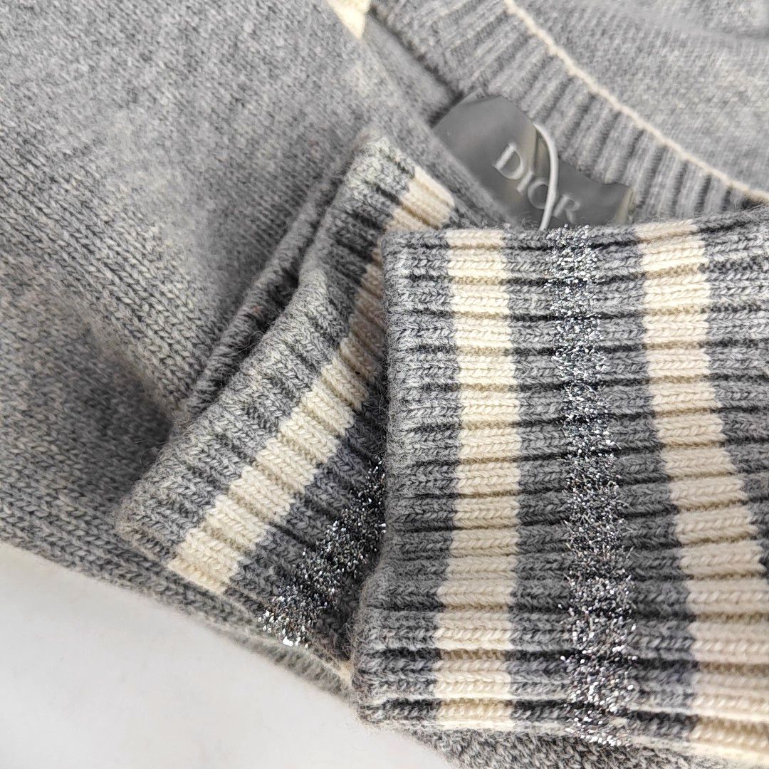 Dior Dior Homme Wool Cashmere Logo Sweater Size M Size US M / EU 48-50 / 2 - 6 Thumbnail