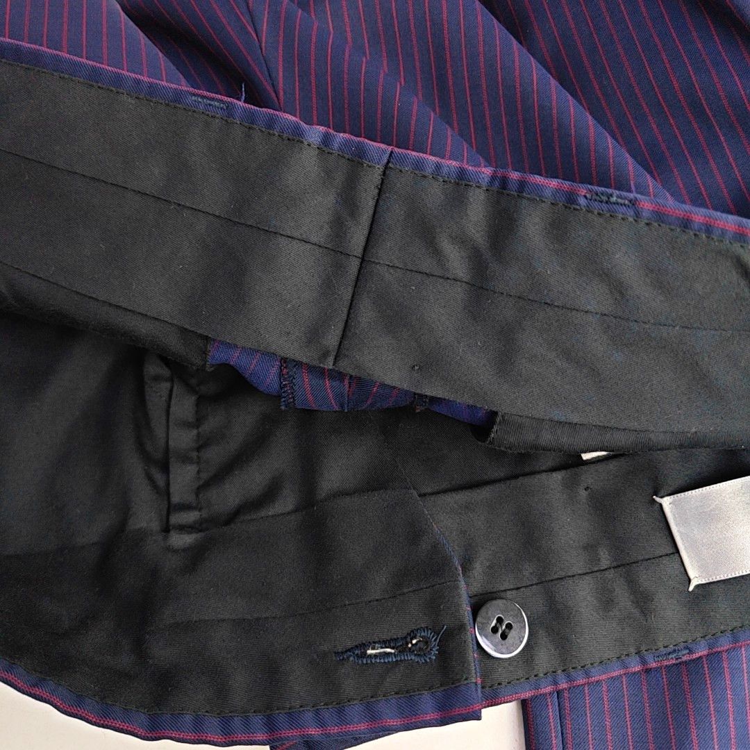 Dior Dior Homme Striped Wool Casual Pants 48 Size US 32 / EU 48 - 5 Thumbnail