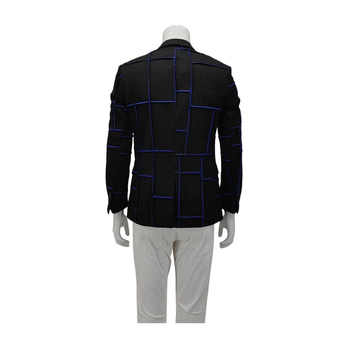 Dior Dior Homme Wool Grid Stitch Blazer 48 Size 38R - 2 Thumbnail