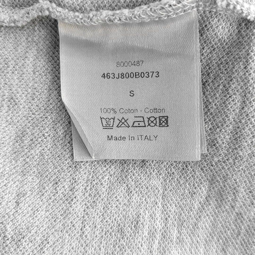 Dior Dior Homme Gray Cotton Bee Polo Size S Size US S / EU 44-46 / 1 - 4 Thumbnail