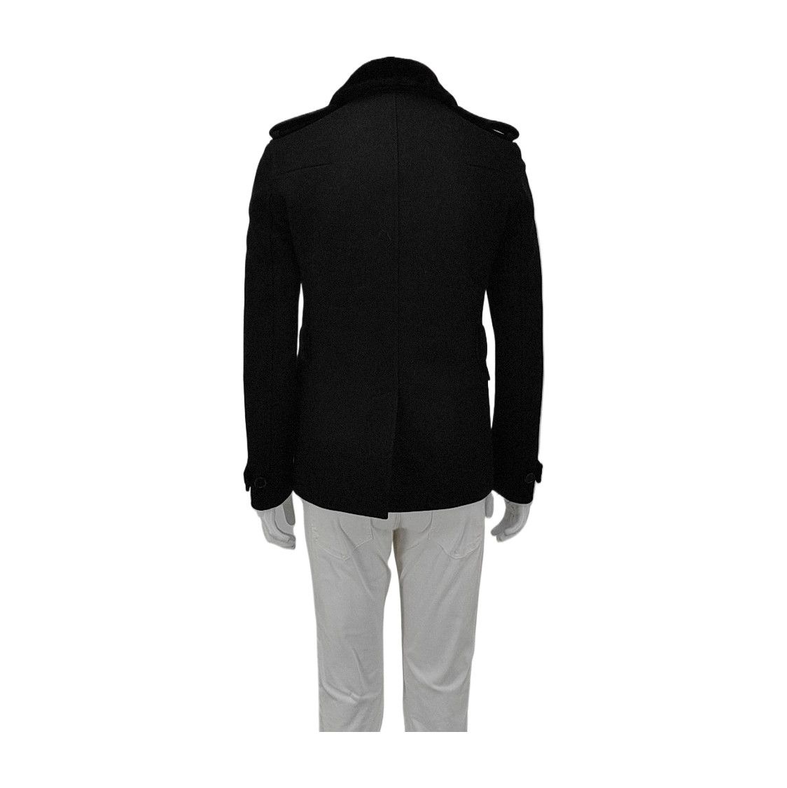 Dior Dior Homme Black Wool Overcoat 46 Size US S / EU 44-46 / 1 - 2 Thumbnail