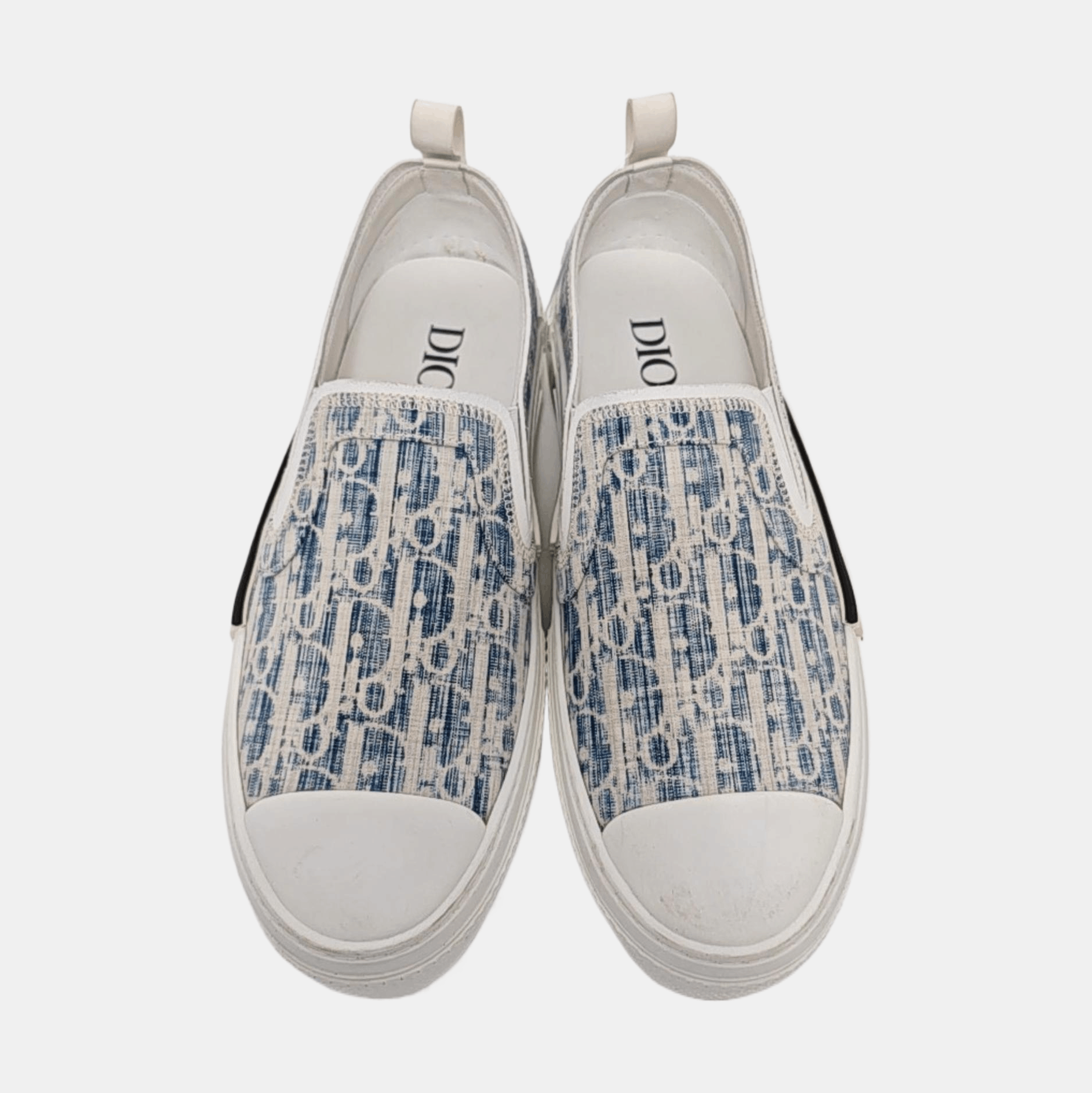 Dior Dior Homme Oblique Slip-On Sneakers EU 43 Size US 10 / EU 43 - 3 Thumbnail