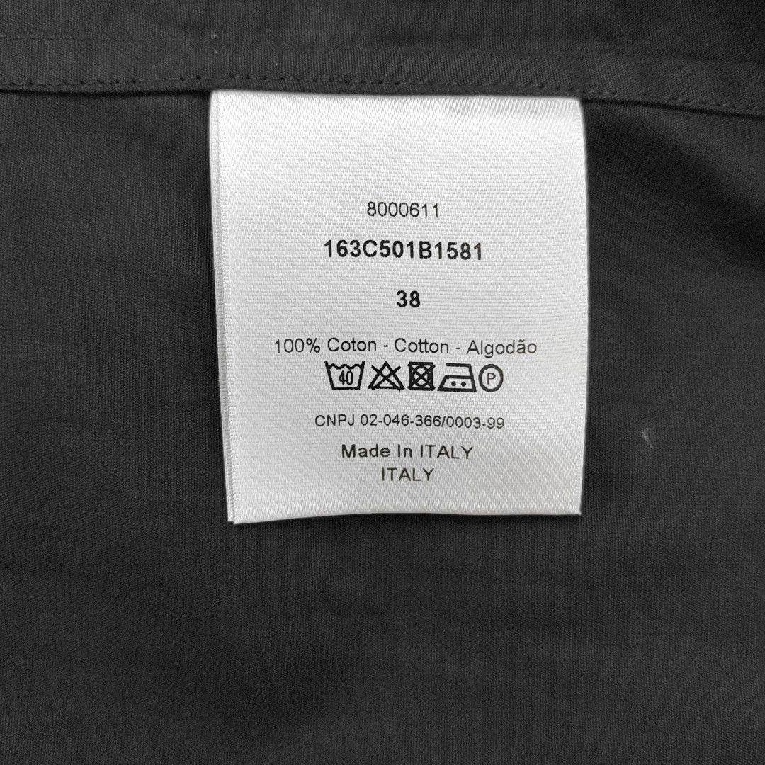 Dior Dior Homme Bee Embroidered Button Up Shirt 38 Size US S / EU 44-46 / 1 - 4 Thumbnail