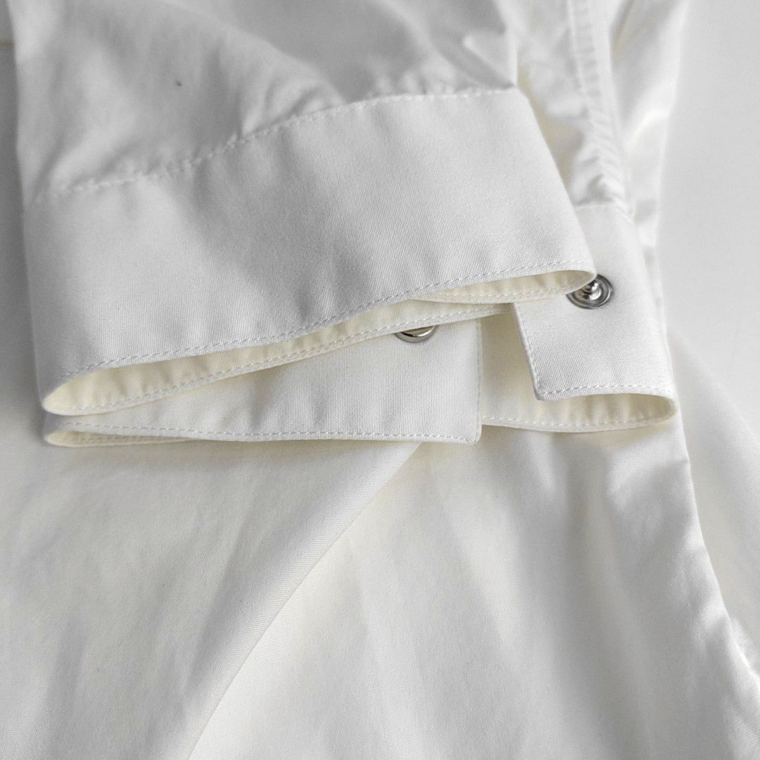 Dior Dior Homme White Cotton Long Sleeve Shirt Size M Size US M / EU 48-50 / 2 - 8 Thumbnail