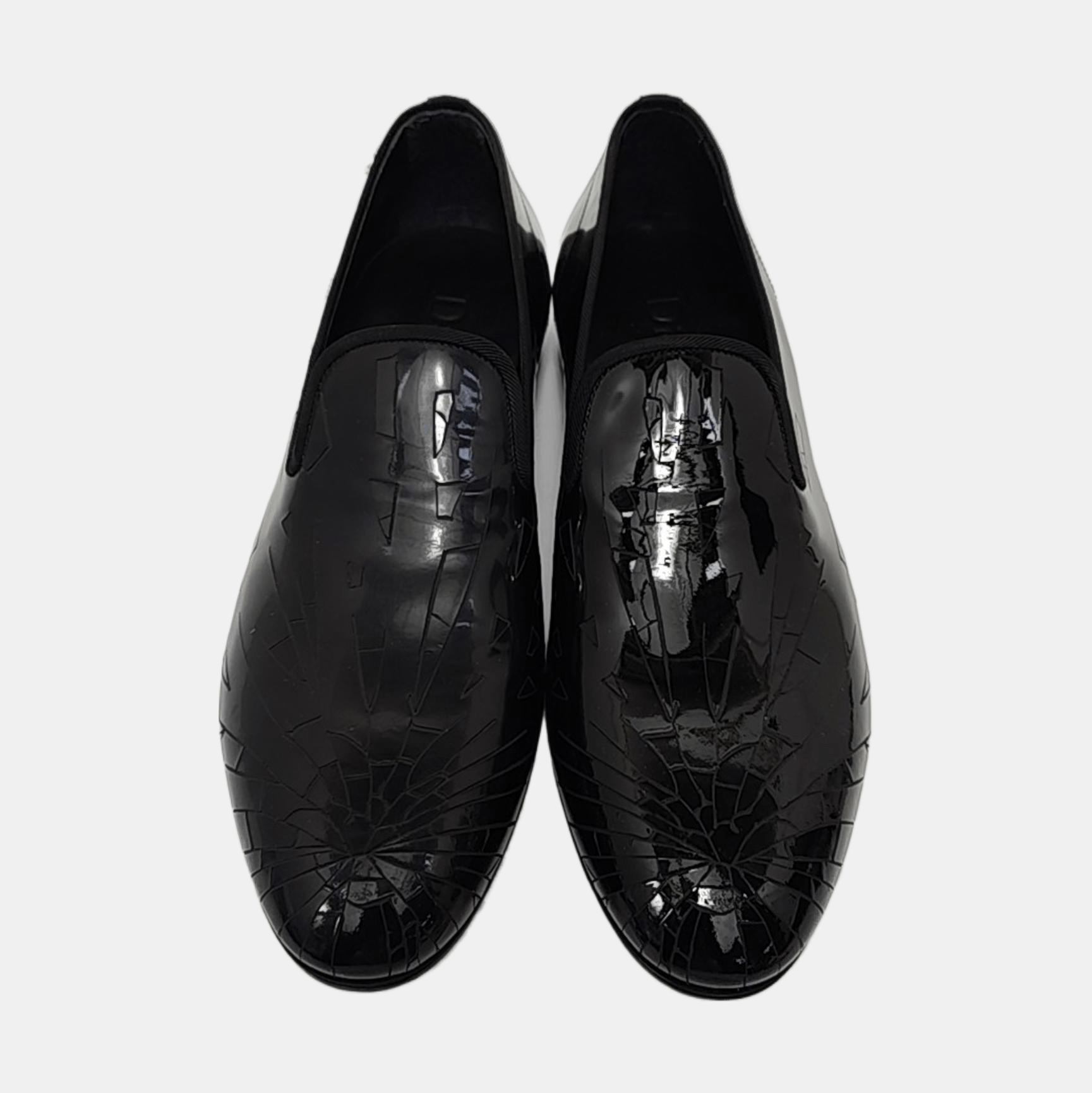 Dior Dior Homme Crackled Patent Leather Formal Shoes 40 Size US 7 / EU 40 - 3 Thumbnail