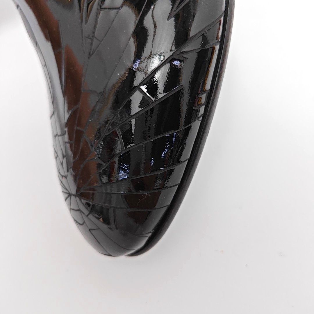 Dior Dior Homme Crackled Patent Leather Formal Shoes 40 Size US 7 / EU 40 - 9 Thumbnail