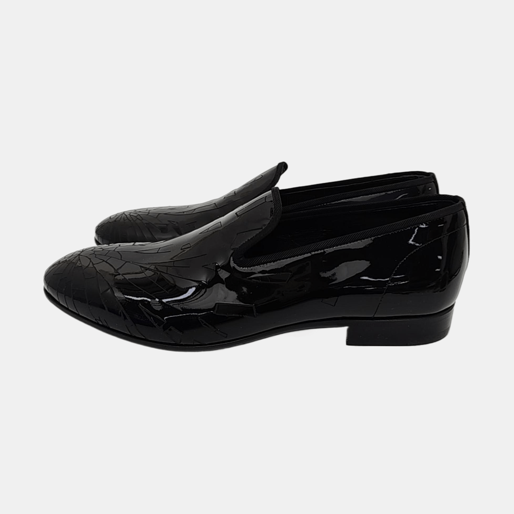 Dior Dior Homme Crackled Patent Leather Formal Shoes 40 Size US 7 / EU 40 - 6 Thumbnail