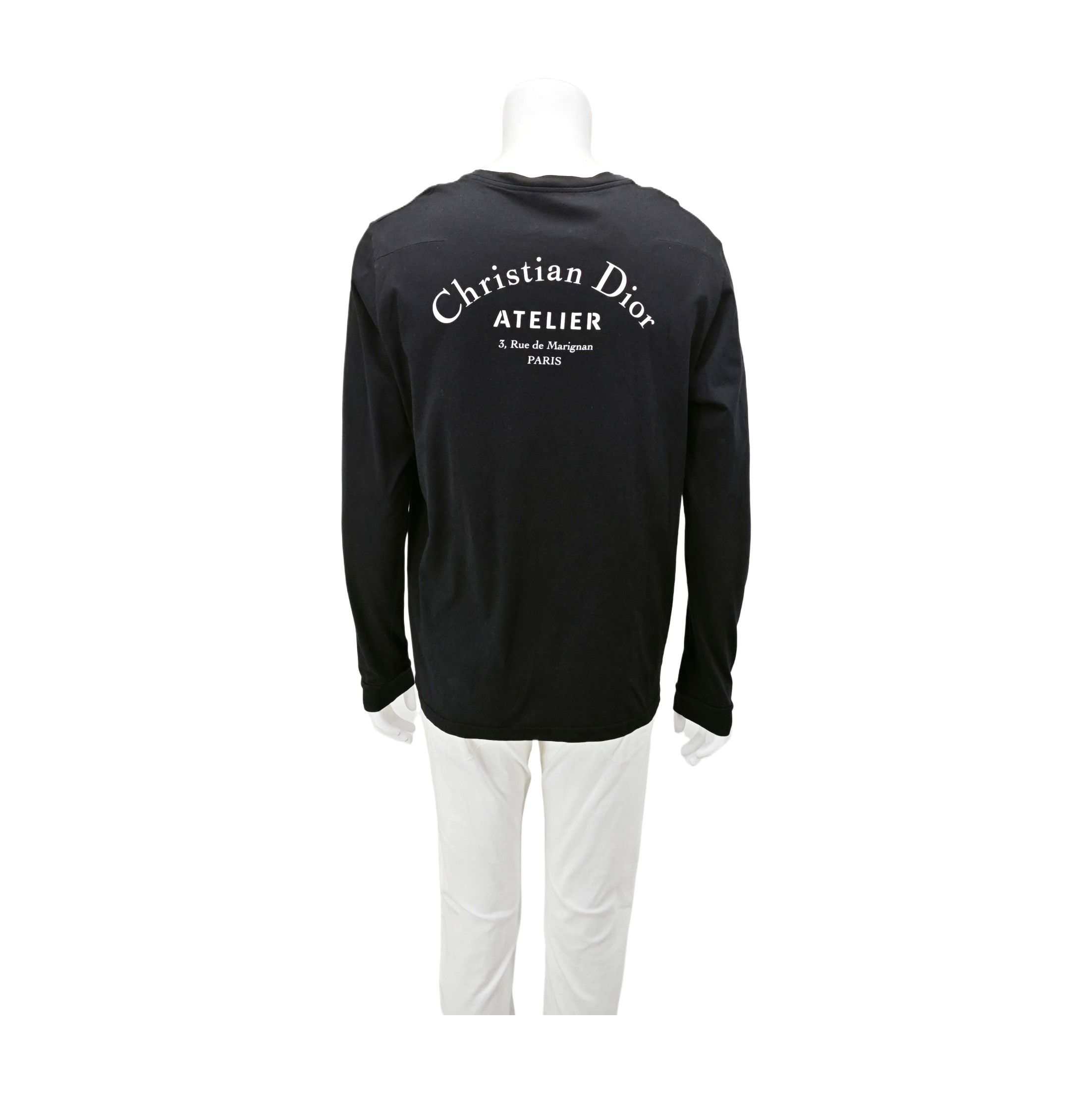 Dior Dior Atelier Logo Long Sleeve T-Shirt XL Size US XL / EU 56 / 4 - 2 Thumbnail