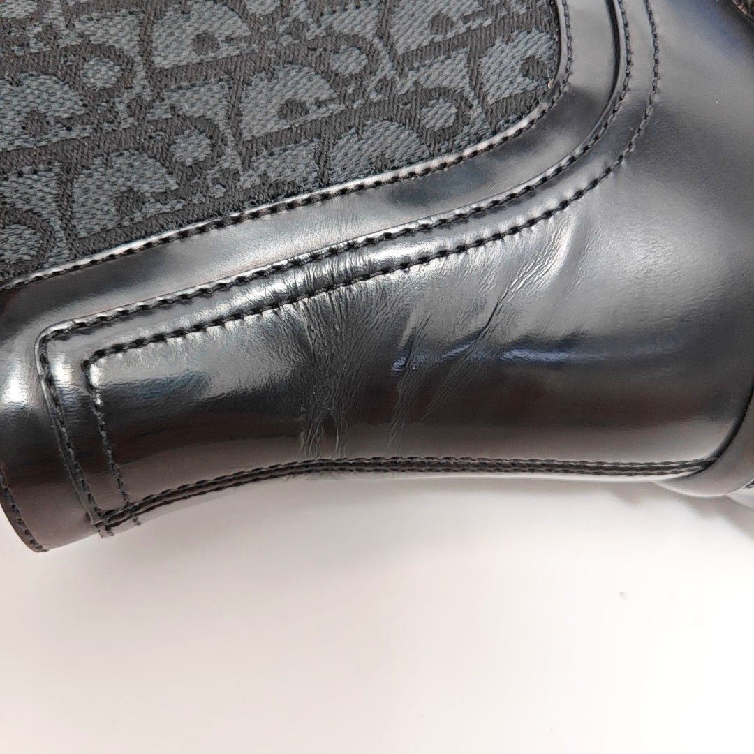 Dior Dior Homme Oblique Panel Leather Boots 43 Size US 10 / EU 43 - 10 Thumbnail