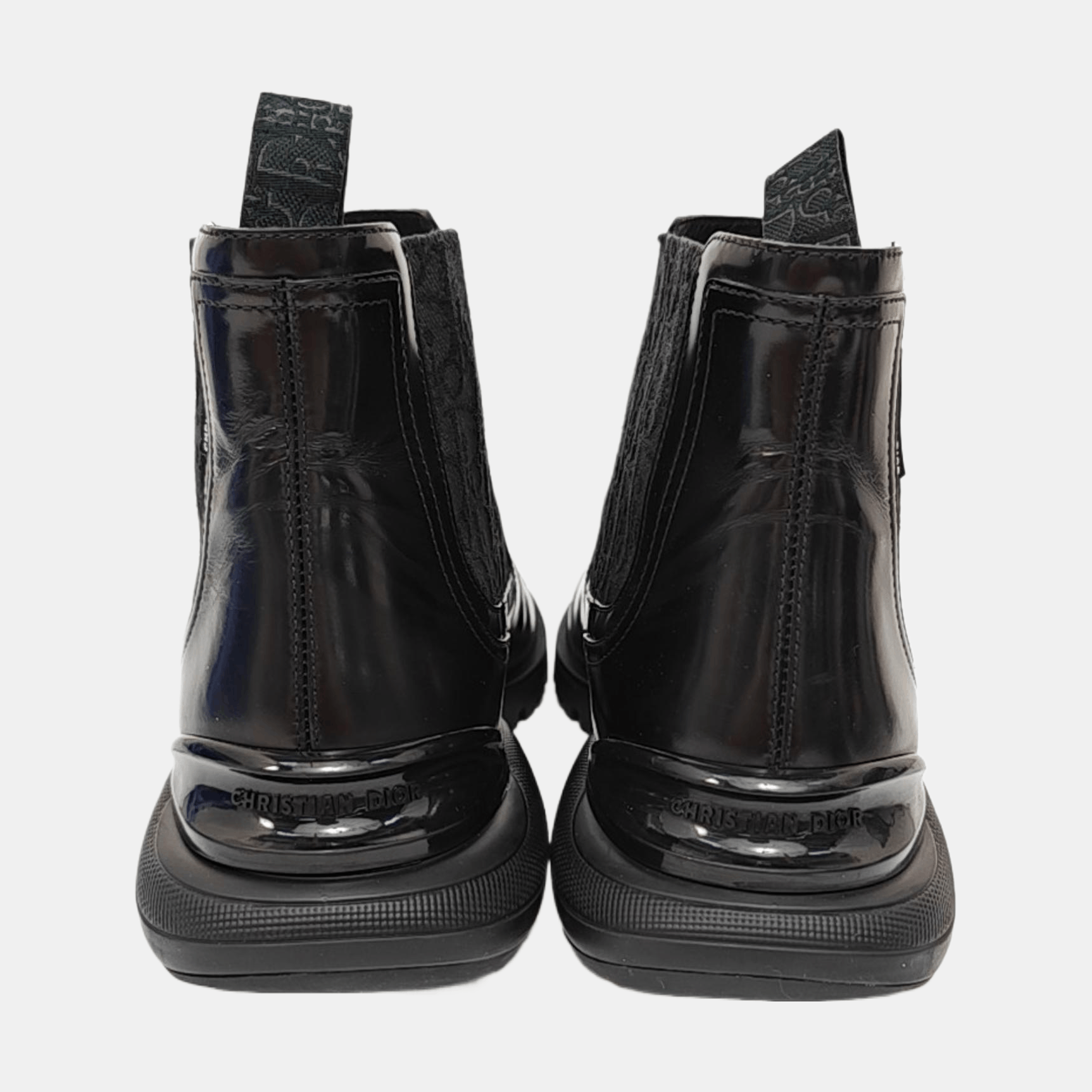 Dior Dior Homme Oblique Panel Leather Boots 43 Size US 10 / EU 43 - 4 Thumbnail