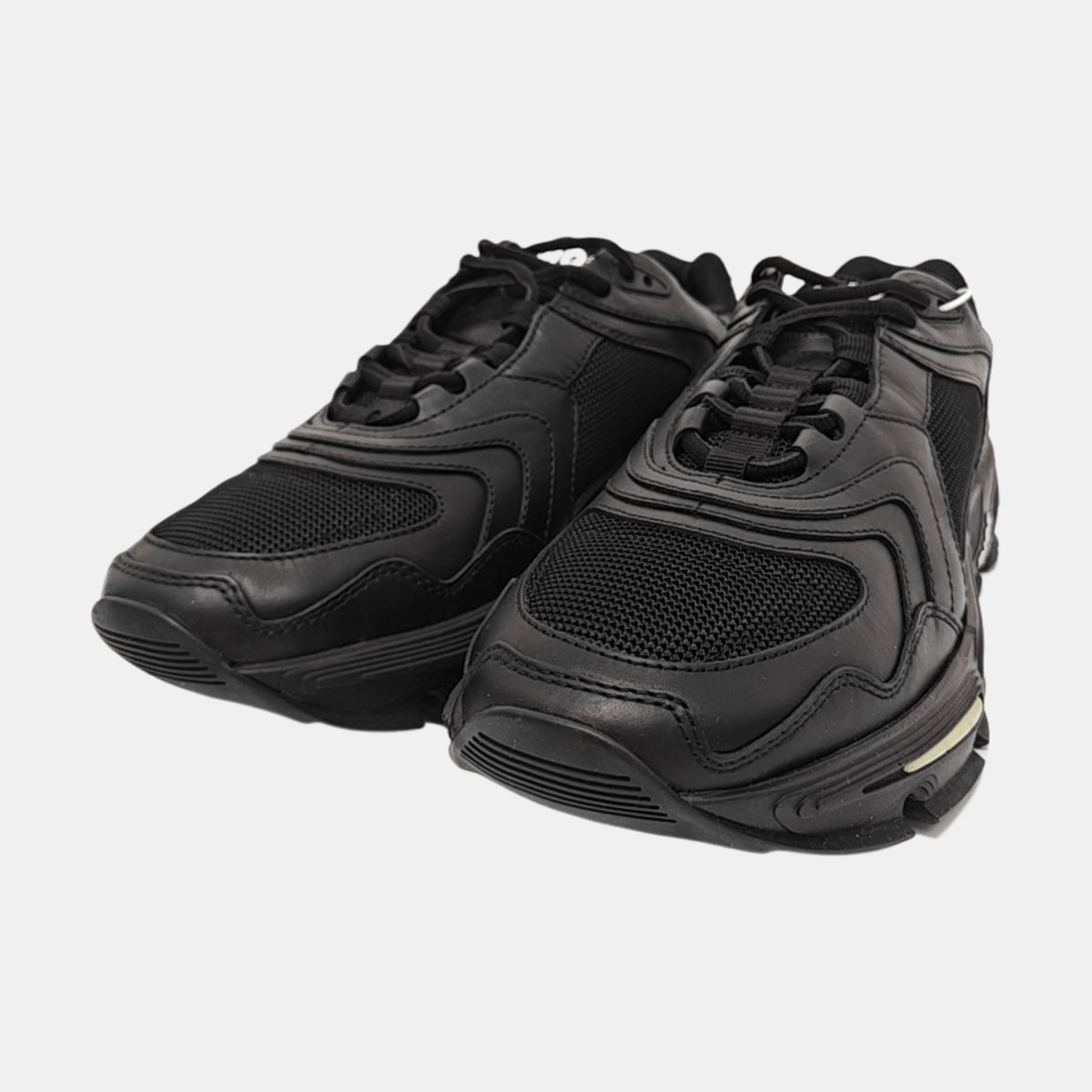 Dior Dior Homme Black Leather Mesh Sneakers 41 Size US 8 / EU 41 - 2 Thumbnail
