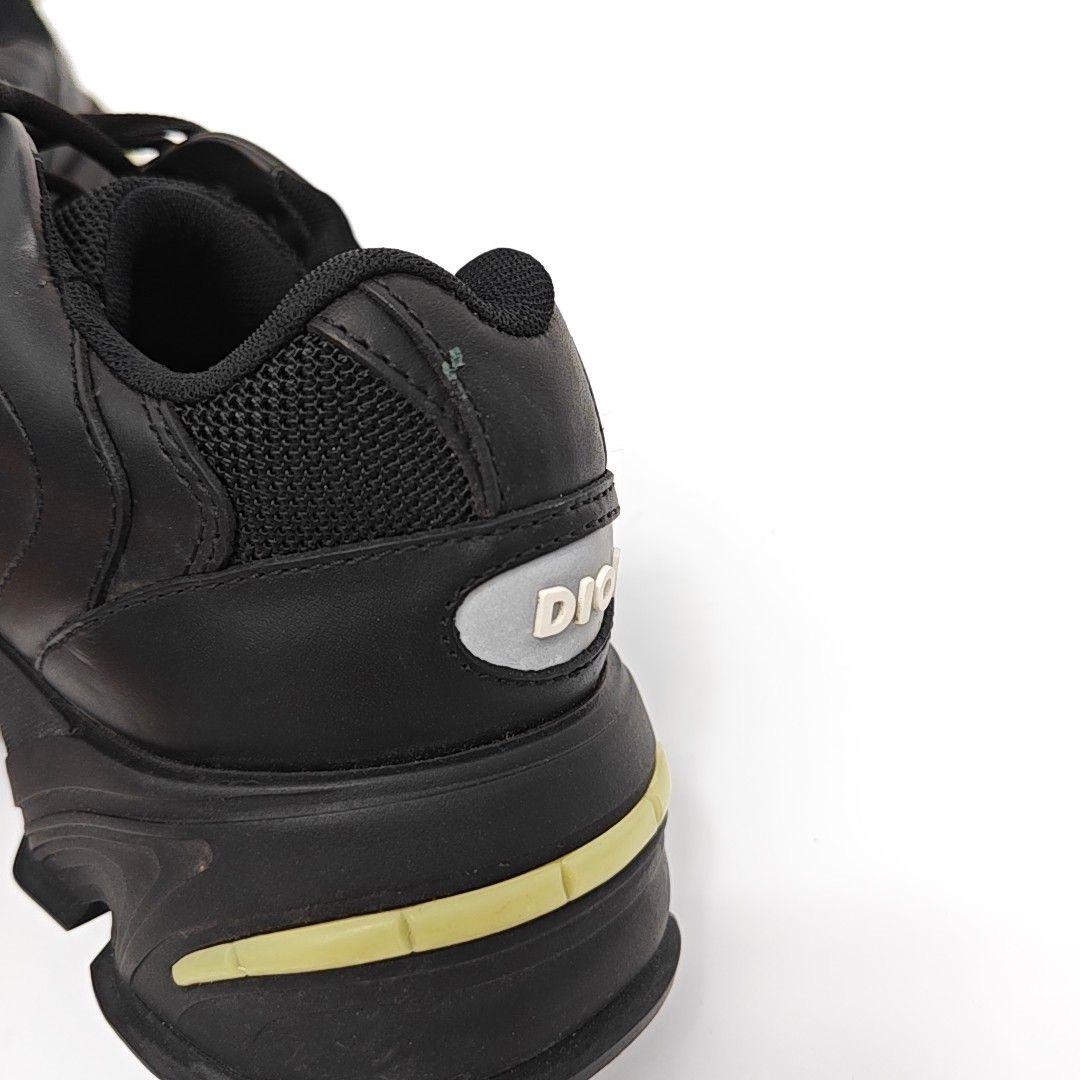 Dior Dior Homme Black Leather Mesh Sneakers 41 Size US 8 / EU 41 - 8 Thumbnail