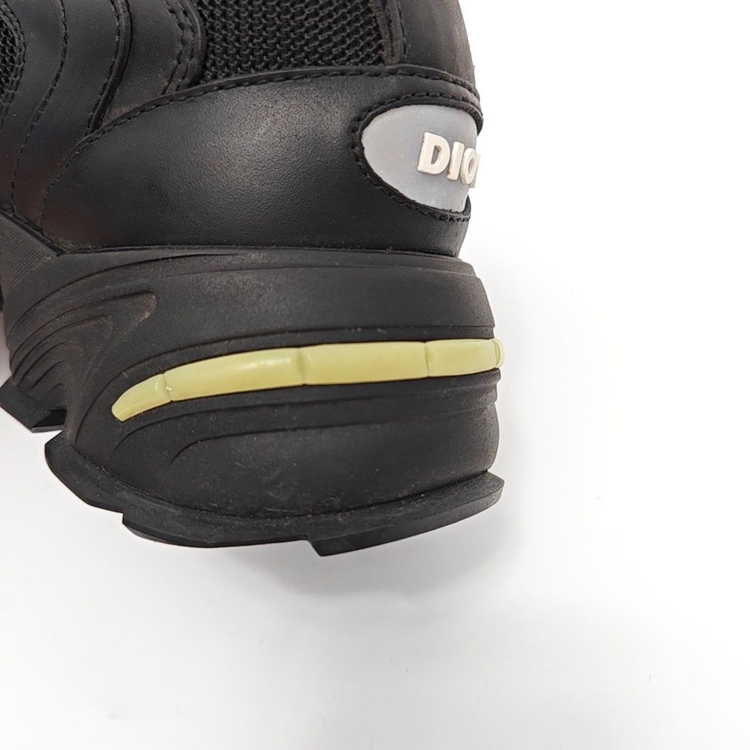 Dior Dior Homme Black Leather Mesh Sneakers 41 Size US 8 / EU 41 - 9 Thumbnail