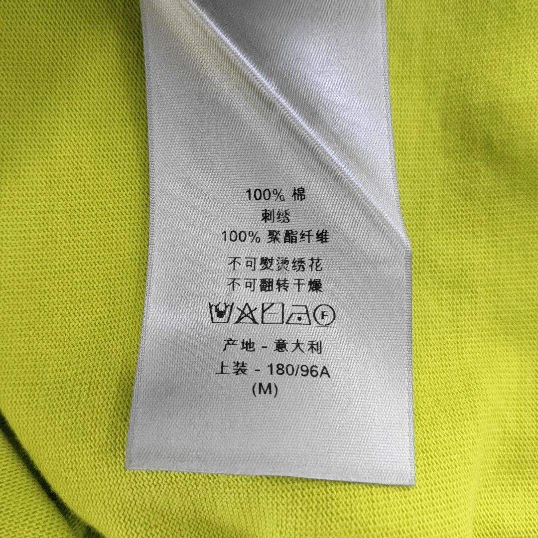 Dior Dior Homme Logo Patch Cotton T-Shirt Size M Size US M / EU 48-50 / 2 - 3 Thumbnail