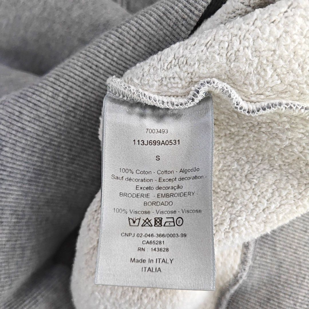Dior Dior Homme CD Logo Embroidered Sweatshirt S Size US S / EU 44-46 / 1 - 3 Thumbnail