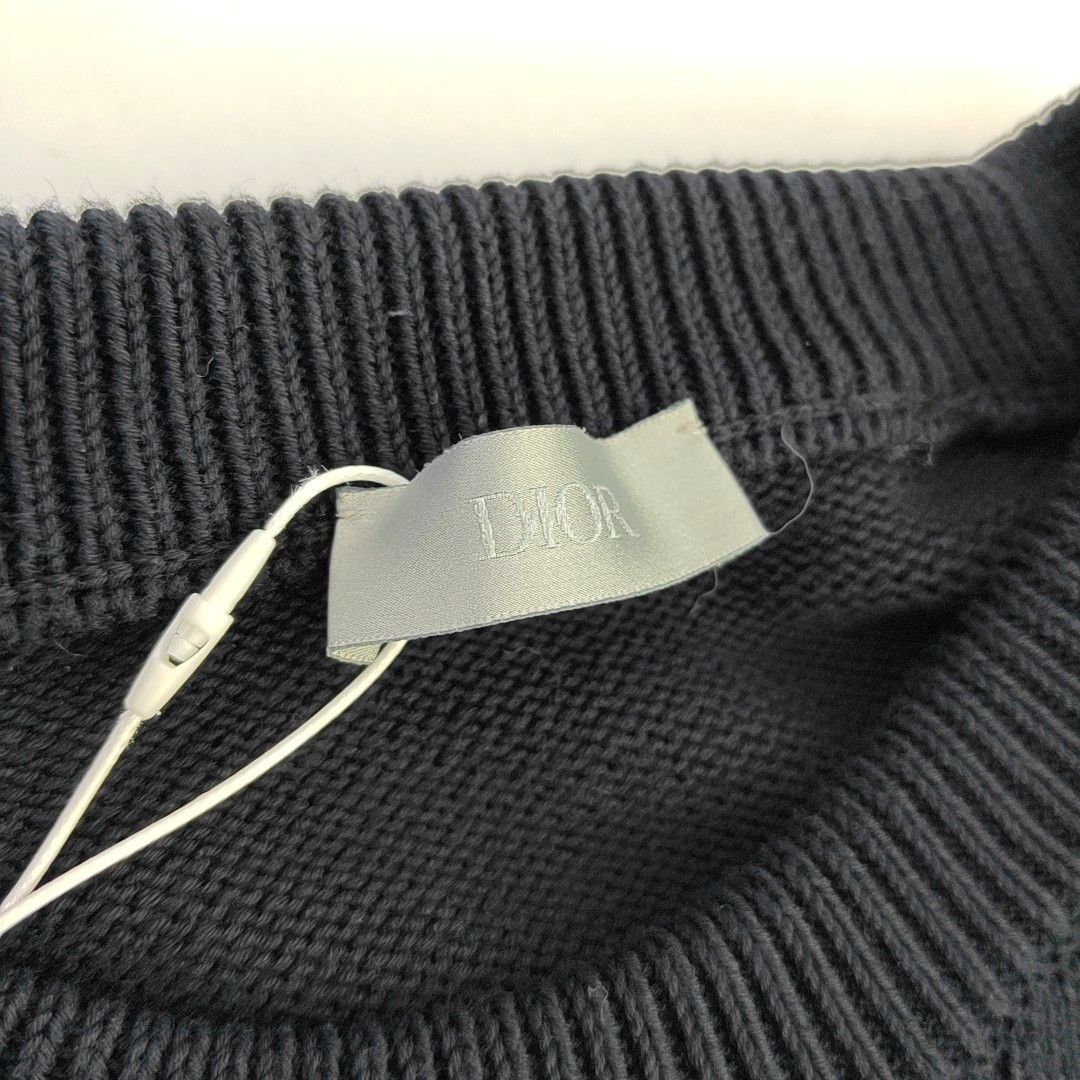 Dior Dior Homme Cotton Knit Crewneck Sweater Size L Size US L / EU 52-54 / 3 - 5 Thumbnail