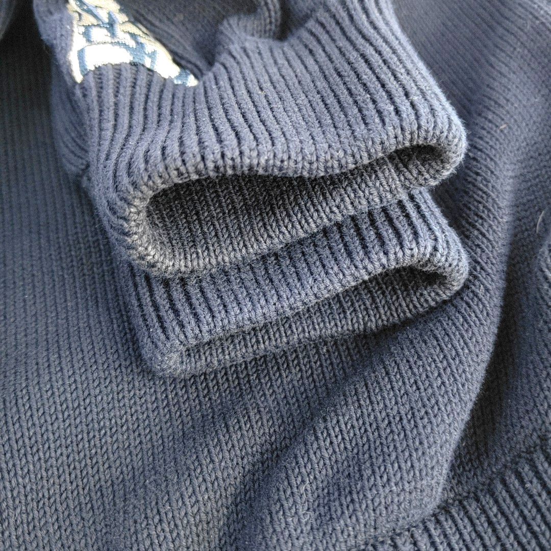 Dior Dior Homme Cotton Knit Crewneck Sweater Size L Size US L / EU 52-54 / 3 - 8 Thumbnail