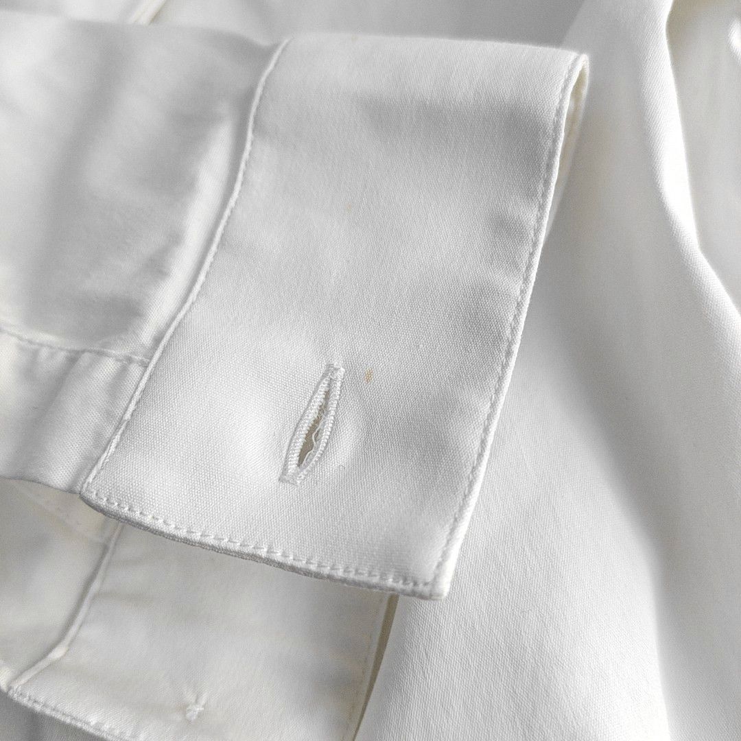 Dior Dior Homme Logo Tape Button Up Shirt Size 39 Size US M / EU 48-50 / 2 - 7 Thumbnail