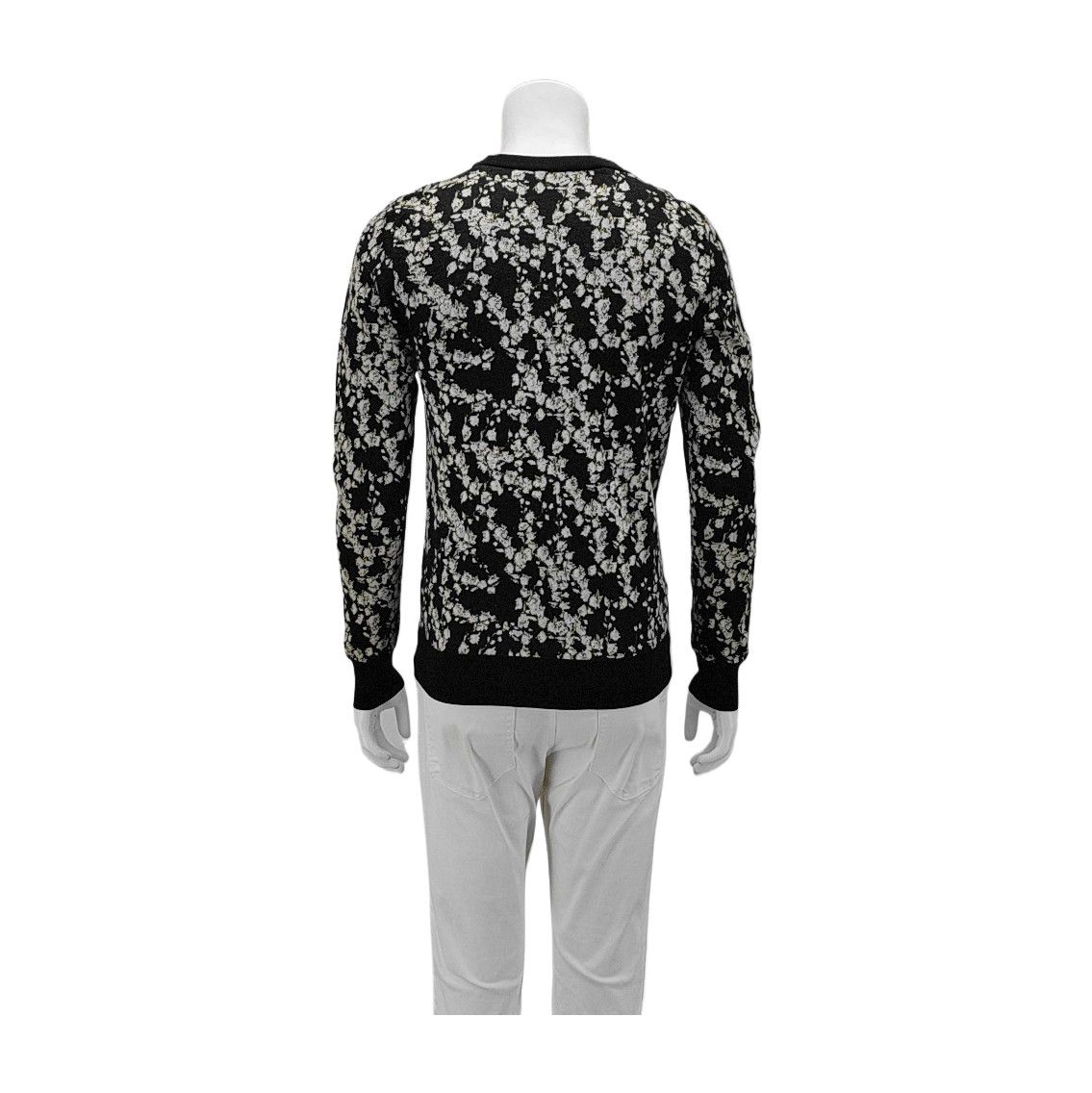 Dior Dior Homme Floral Pattern Wool Sweater Size M Size US M / EU 48-50 / 2 - 2 Thumbnail