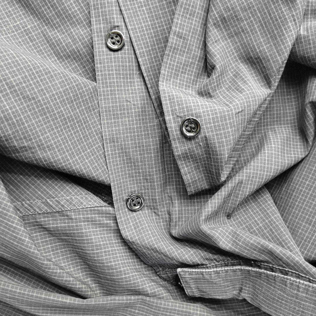 Dior Dior Homme Grid Pattern Cotton Shirt Size 38 S Size US S / EU 44-46 / 1 - 6 Thumbnail
