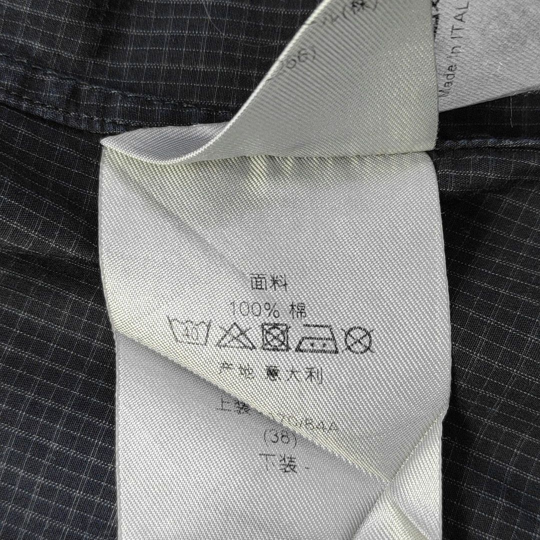 Dior Dior Homme Grid Pattern Cotton Shirt Size 38 S Size US S / EU 44-46 / 1 - 3 Thumbnail