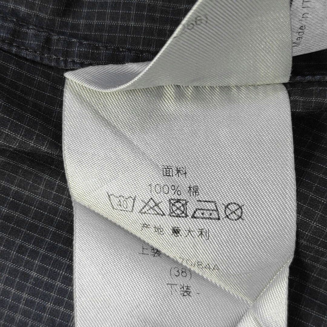 Dior Dior Homme Grid Pattern Cotton Shirt Size 38 S Size US S / EU 44-46 / 1 - 4 Thumbnail