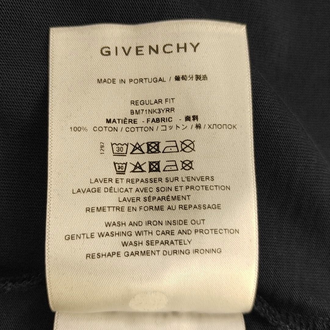 Givenchy Givenchy Logo Cotton T-Shirt Size XL Size US XL / EU 56 / 4 - 4 Thumbnail