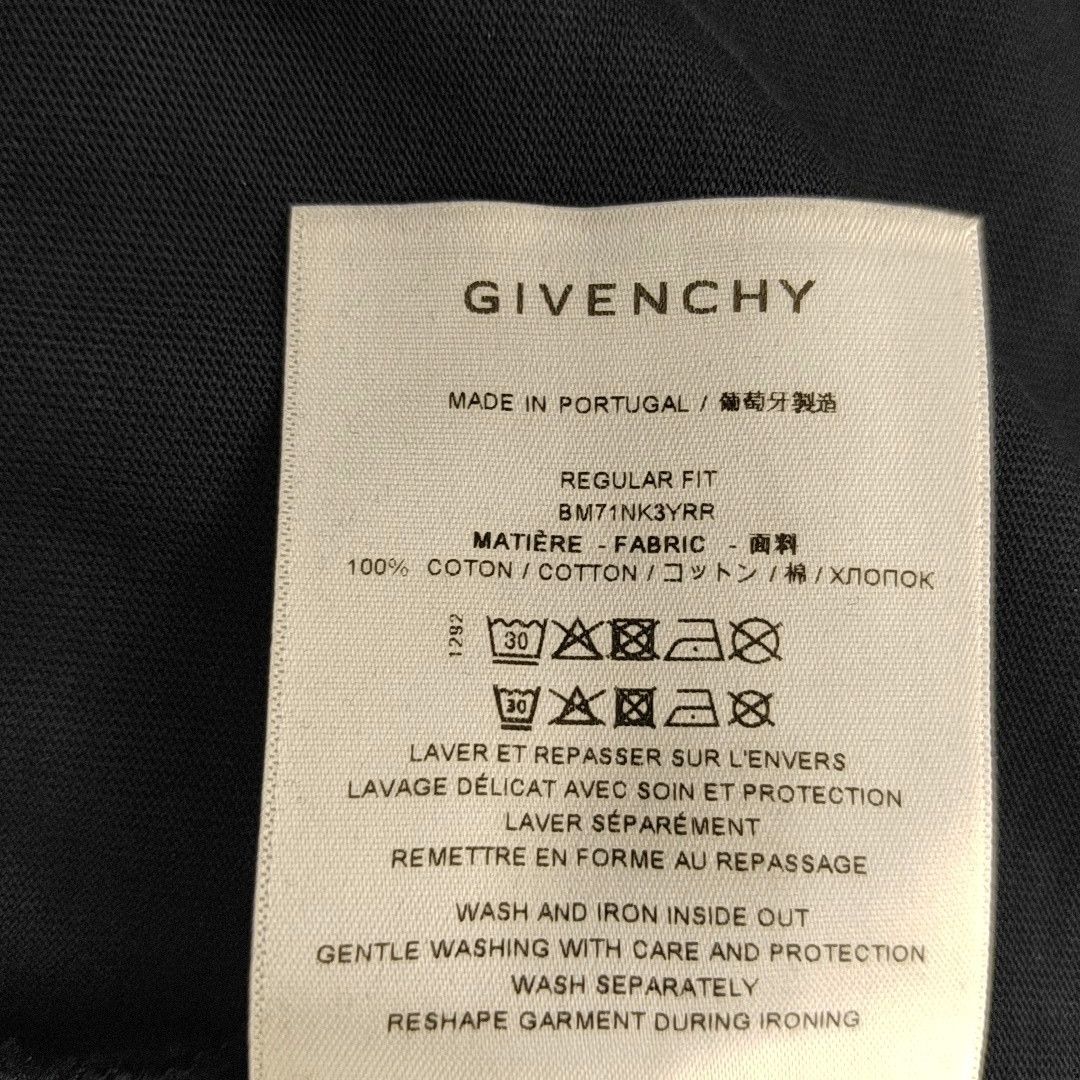 Givenchy Givenchy Logo Cotton T-Shirt Size XL Size US XL / EU 56 / 4 - 3 Thumbnail
