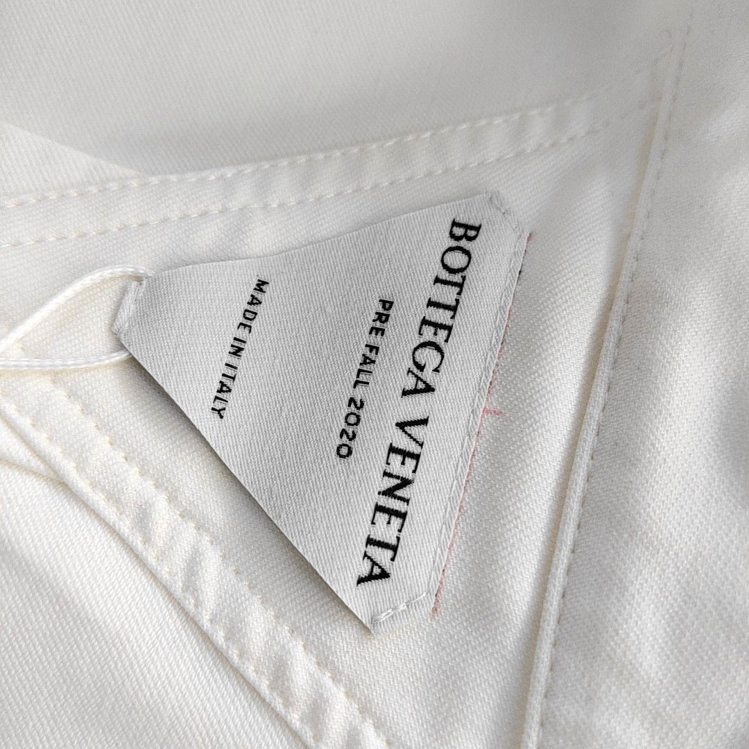 Bottega Veneta Bottega Veneta Studded Cotton Shirt Jacket Size 46 Size US S / EU 44-46 / 1 - 8 Thumbnail