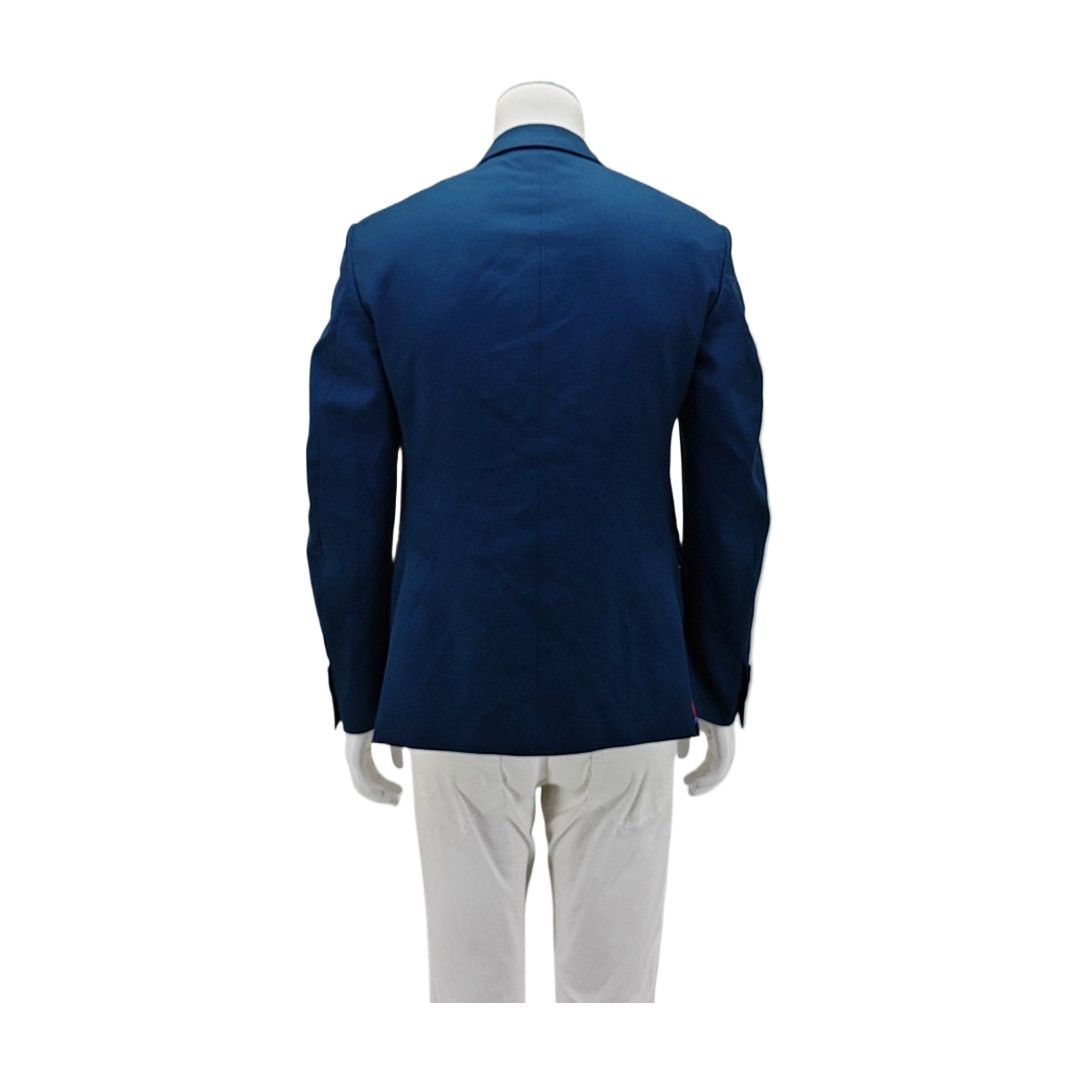 Louis Vuitton Louis Vuitton Blue Wool Blazer 42R Size 42R - 2 Thumbnail