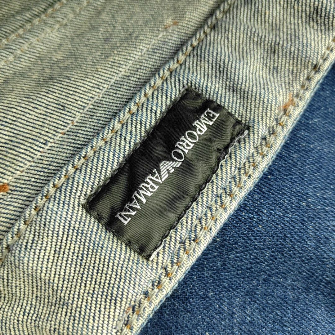 Emporio Armani Emporio Armani Blue Denim Jeans Size 30 Size US 30 / EU 46 - 6 Thumbnail