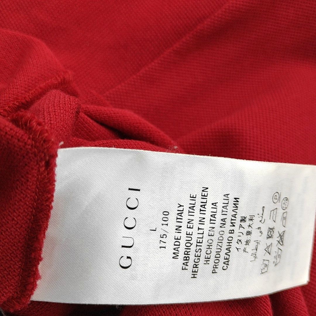 Gucci Gucci Bee Star Embroidered Polo Shirt US L Size US L / EU 52-54 / 3 - 6 Thumbnail