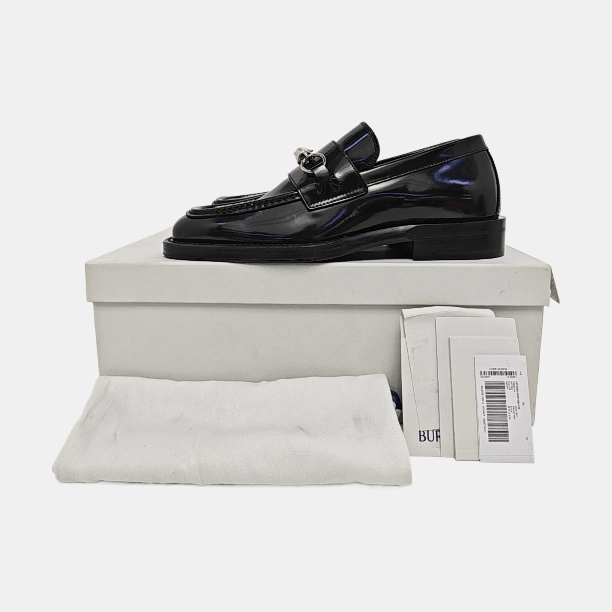 Burberry Burberry Bit Leather Loafers EU 40 Size US 7 / EU 40 - 6 Thumbnail