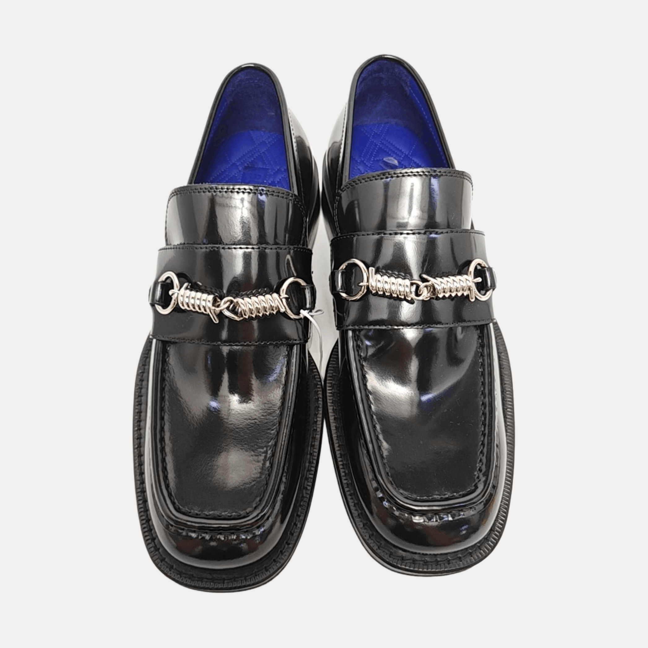 Burberry Burberry Bit Leather Loafers EU 40 Size US 7 / EU 40 - 3 Thumbnail