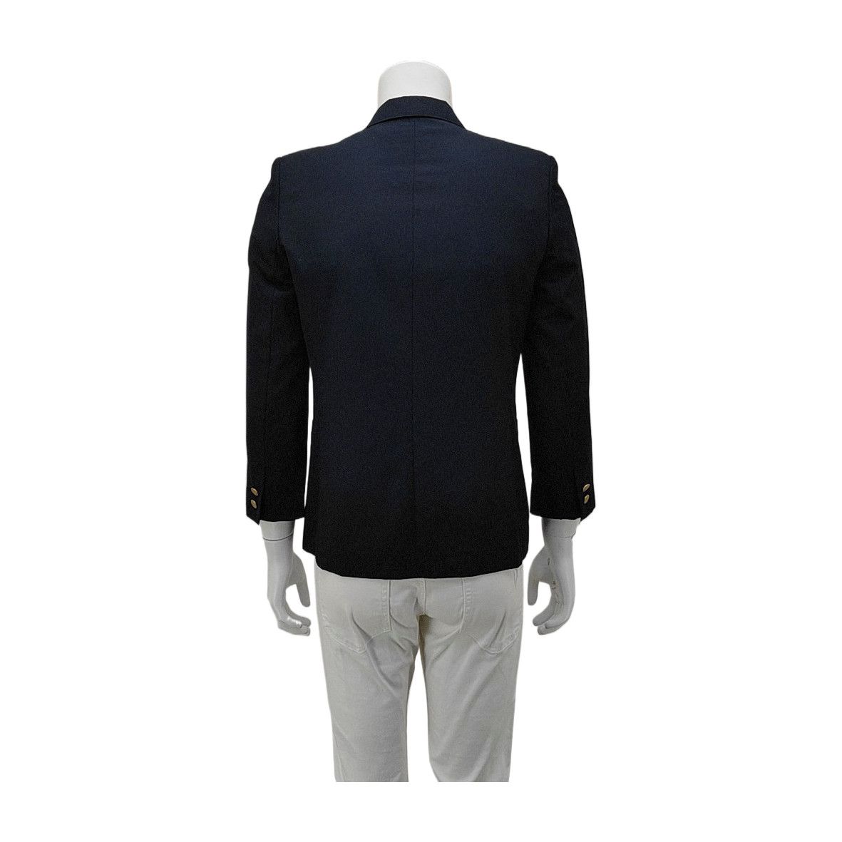 Dior Dior Gold Button Crest Wool Blazer 38R Size 38R - 2 Thumbnail