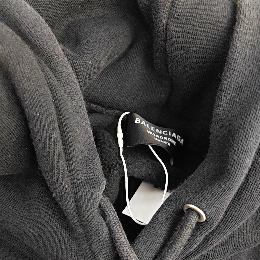 Balenciaga Balenciaga Pixel Logo Hoodie Size S Size US S / EU 44-46 / 1 - 7 Thumbnail