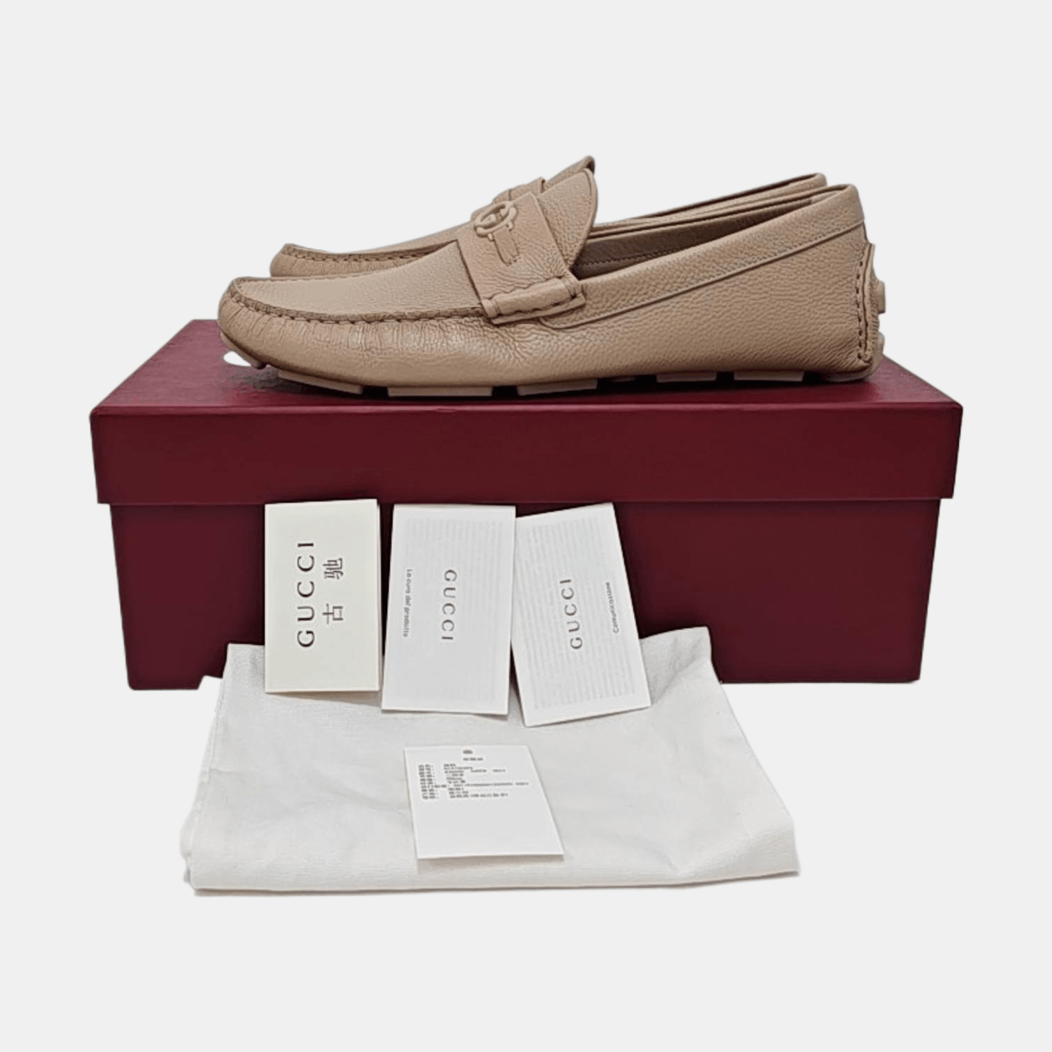 Gucci Gucci Interlocking G Leather Casual Shoes US 9.5 Size US 9.5 / EU 42-43 - 6 Thumbnail
