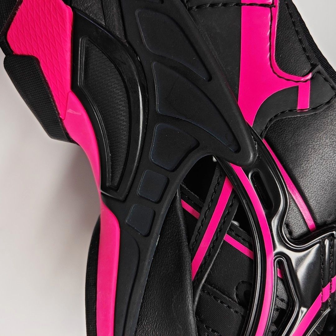 Balenciaga Balenciaga Track Pink Leather Sandals EU 39 Size US 6 / EU 39 - 7 Thumbnail