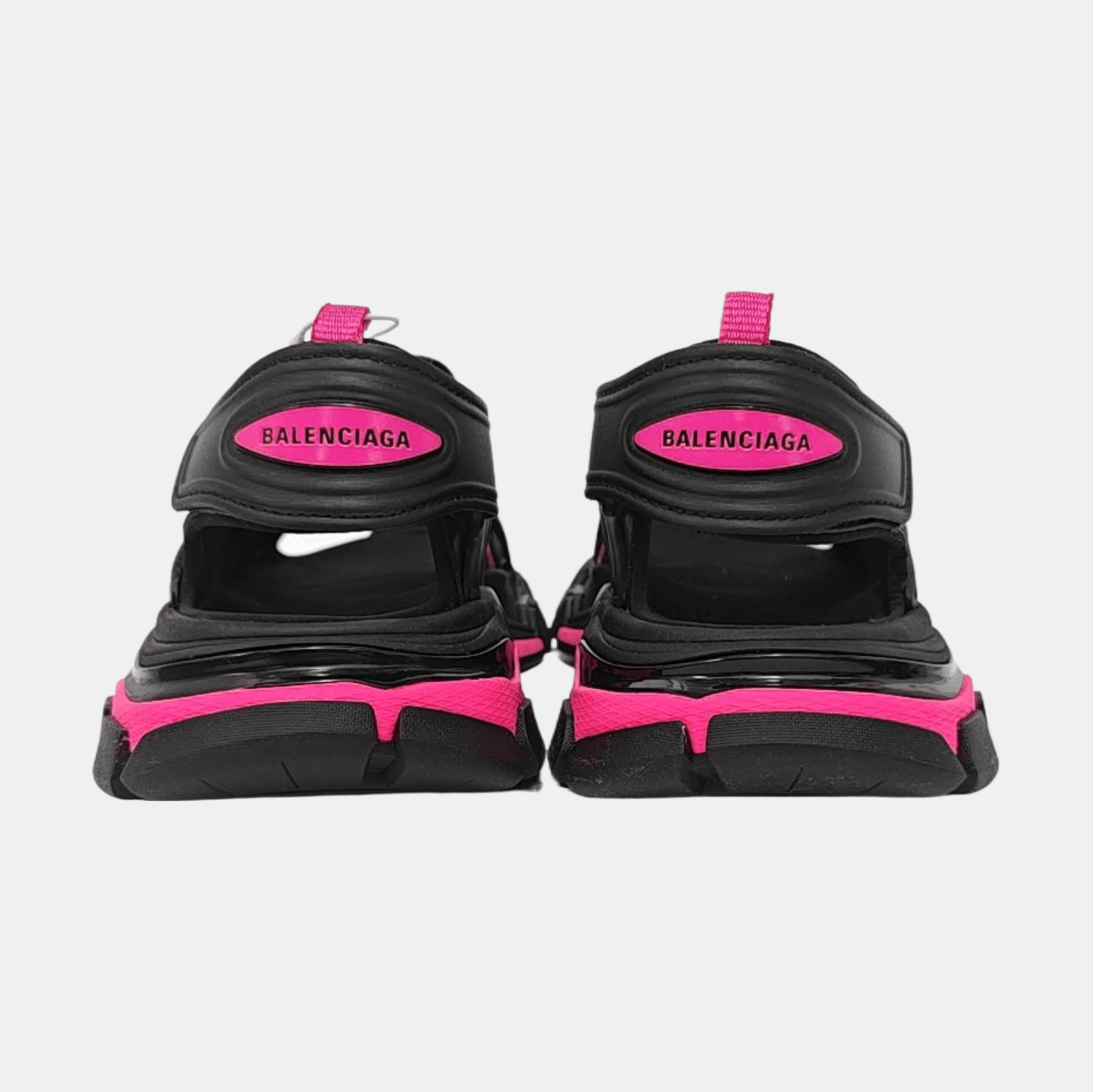 Balenciaga Balenciaga Track Pink Leather Sandals EU 39 Size US 6 / EU 39 - 4 Thumbnail