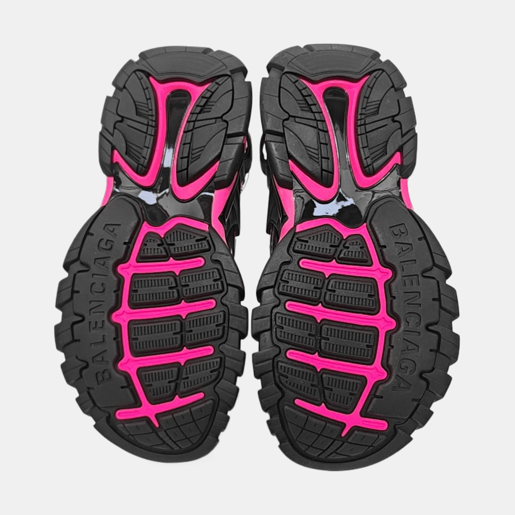 Balenciaga Balenciaga Track Pink Leather Sandals EU 39 Size US 6 / EU 39 - 5 Thumbnail
