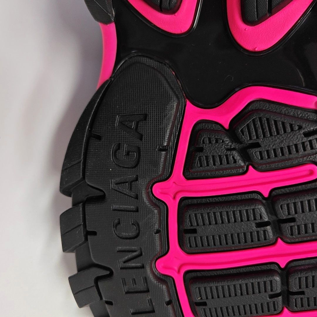 Balenciaga Balenciaga Track Pink Leather Sandals EU 39 Size US 6 / EU 39 - 9 Thumbnail